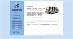 Desktop Screenshot of bentleyprinters.co.uk